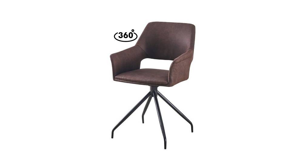 К 338 - кафяв Трапезен стол К 338 - Image 1