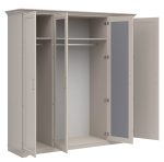 Четирикрилен гардероб с огледало ANGA - SZF2D2M - Image 4