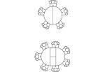 DOBOK трапезна маса разтегателна - сив мрамор - Image 8