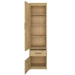 Висок шкаф с 2 врати и 1 чекмедже AYSON REG2D1S - Image 2