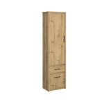 Висок шкаф с 2 врати и 1 чекмедже AYSON REG2D1S
